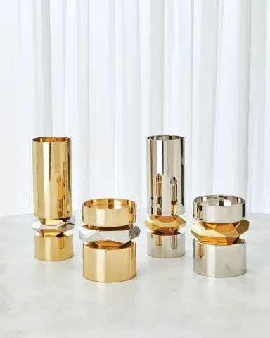 Global Views Romano Short Candle Holder | Thumbnail 3 Global Views Romano Short Candle Holder | Thumbnail 3
