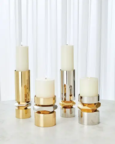 Global Views Romano Short Candle Holder | Thumbnail 4 Global Views Romano Short Candle Holder | Thumbnail 4