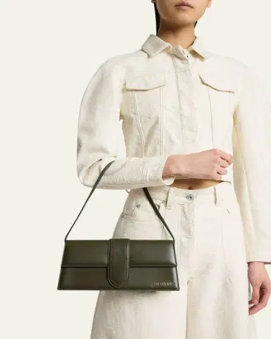 Jacquemus Le Bambino Long Leather Shoulder Bag | Thumbnail 23 Jacquemus Le Bambino Long Leather Shoulder Bag | Thumbnail 23