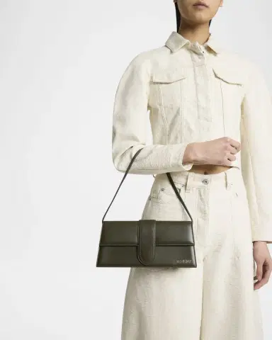 Jacquemus Le Bambino Long Leather Shoulder Bag | Thumbnail 8 Jacquemus Le Bambino Long Leather Shoulder Bag | Thumbnail 8