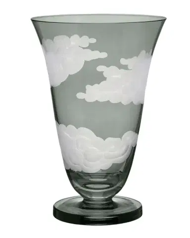 Jonathan Hansen In The Clouds Stemless Champagne Flute, Gray - 8 oz. | Thumbnail 1 Jonathan Hansen In The Clouds Stemless Champagne Flute, Gray - 8 oz. | Thumbnail 1
