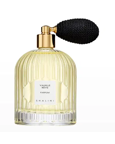 Shalini Parfum Vanille Reve Parfum in Byzantine Glass Flacon with Black Bulb Atomizer, 3.4 oz./ 100 mL | Thumbnail 4 Shalini Parfum Vanille Reve Parfum in Byzantine Glass Flacon with Black Bulb Atomizer, 3.4 oz./ 100 mL | Thumbnail 4