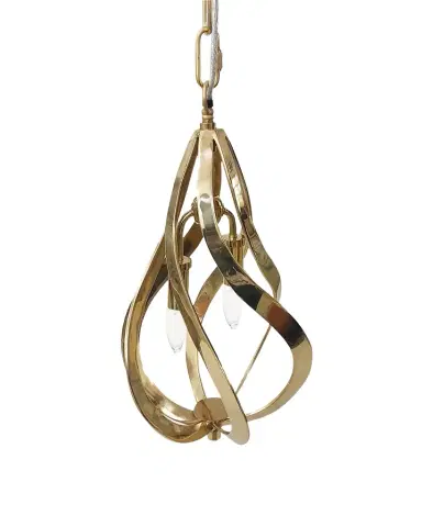 John-Richard Collection Ribbons of Brass Pendant Light | Thumbnail 1 John-Richard Collection Ribbons of Brass Pendant Light | Thumbnail 1