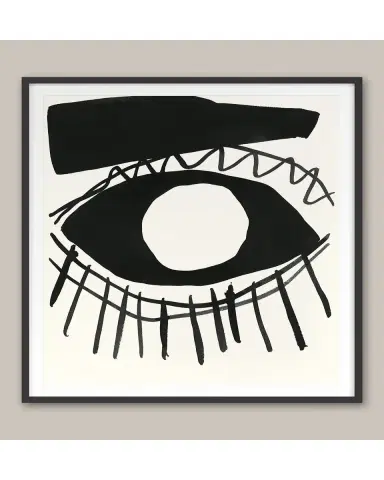 Grand Image Home Black Eye ' Framed Wall Art | Thumbnail 2 Grand Image Home Black Eye ' Framed Wall Art | Thumbnail 2