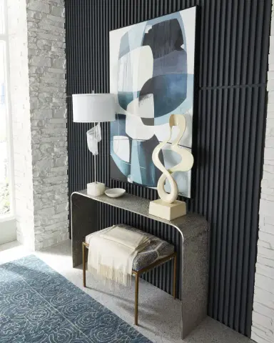 John-Richard Collection "Moody Blues" Original Artwork Painting on Canvas By LM Zhou | Thumbnail 2 John-Richard Collection "Moody Blues" Original Artwork Painting on Canvas By LM Zhou | Thumbnail 2
