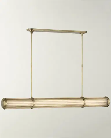 Visual Comfort Signature Perren Large Linear Chandelier By Ralph Lauren Home | Thumbnail 2 Visual Comfort Signature Perren Large Linear Chandelier By Ralph Lauren Home | Thumbnail 2
