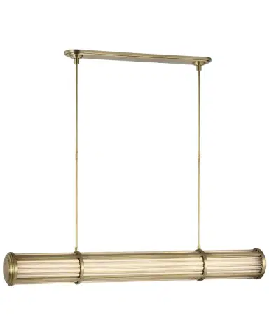 Visual Comfort Signature Perren Large Linear Chandelier By Ralph Lauren Home | Thumbnail 1 Visual Comfort Signature Perren Large Linear Chandelier By Ralph Lauren Home | Thumbnail 1
