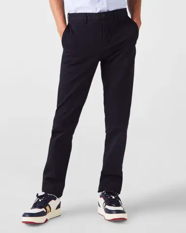 Lacoste Men's Classic Slim Fit Cotton-Stretch Pants | Thumbnail 2 Lacoste Men's Classic Slim Fit Cotton-Stretch Pants | Thumbnail 2