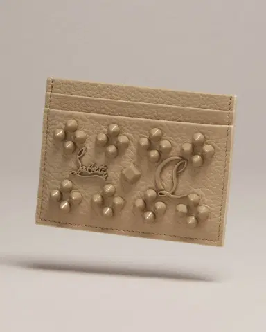 Christian Louboutin Kios Card Case in Leather with Loubinthesky Spikes | Thumbnail 4 Christian Louboutin Kios Card Case in Leather with Loubinthesky Spikes | Thumbnail 4