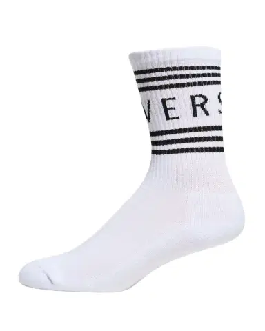 Versace Men's Athletic Band Logo Crew Socks | Thumbnail 1 Versace Men's Athletic Band Logo Crew Socks | Thumbnail 1