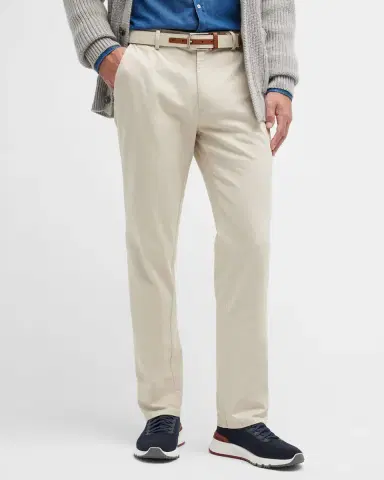 Peter Millar Men's Pilot Flat Front Trousers | Thumbnail 3 Peter Millar Men's Pilot Flat Front Trousers | Thumbnail 3