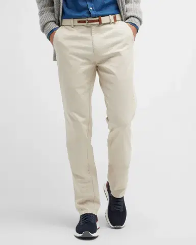 Peter Millar Men's Pilot Flat Front Trousers | Thumbnail 6 Peter Millar Men's Pilot Flat Front Trousers | Thumbnail 6