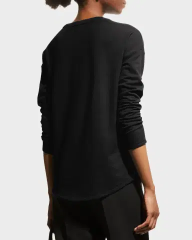 Majestic Filatures Drop-Shoulder Crewneck French Terry T-Shirt | Thumbnail 6 Majestic Filatures Drop-Shoulder Crewneck French Terry T-Shirt | Thumbnail 6