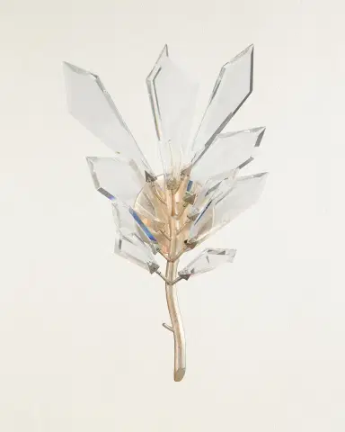 John-Richard Collection Gotta Single Light Cut Crystal Wall Sconce | Thumbnail 4 John-Richard Collection Gotta Single Light Cut Crystal Wall Sconce | Thumbnail 4