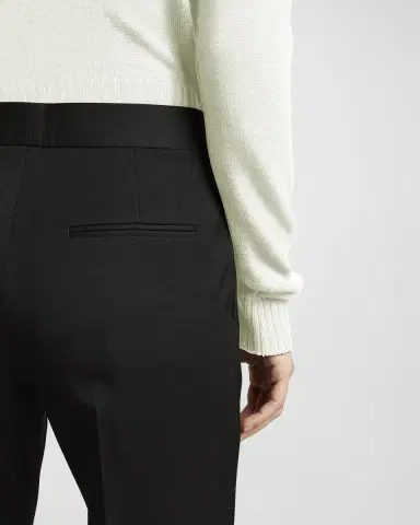 Jil Sander Straight-Leg Ankle Grain De Poudre Trousers | Thumbnail 4 Jil Sander Straight-Leg Ankle Grain De Poudre Trousers | Thumbnail 4