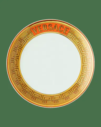 Versace Medusa Amplified Orange Coin Salad Plate | Thumbnail 2 Versace Medusa Amplified Orange Coin Salad Plate | Thumbnail 2