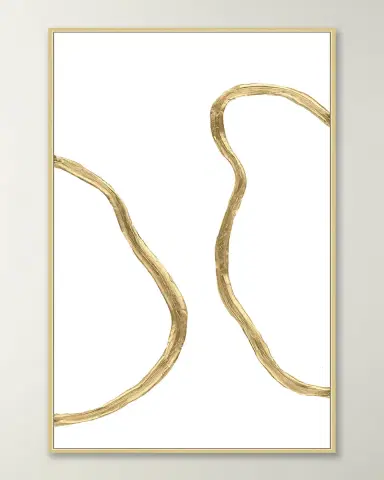 Wendover Art Group 'Gilded Cord 1 ' Wall Art | Thumbnail 2 Wendover Art Group 'Gilded Cord 1 ' Wall Art | Thumbnail 2