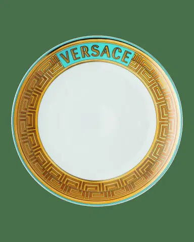Versace Medusa Amplified Blue Coin Salad Plate | Thumbnail 2 Versace Medusa Amplified Blue Coin Salad Plate | Thumbnail 2