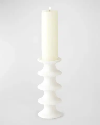 Global Views Ridge Candlestick Holder | Thumbnail 2 Global Views Ridge Candlestick Holder | Thumbnail 2