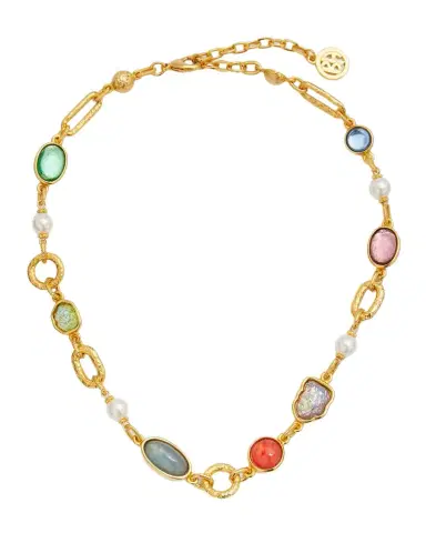 Ben-Amun Multi-Stone and Shape Necklace | Thumbnail 1 Ben-Amun Multi-Stone and Shape Necklace | Thumbnail 1