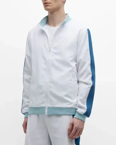 Lotto Italia Men 's Knit-Trim Track Jacket | Thumbnail 4 Lotto Italia Men 's Knit-Trim Track Jacket | Thumbnail 4
