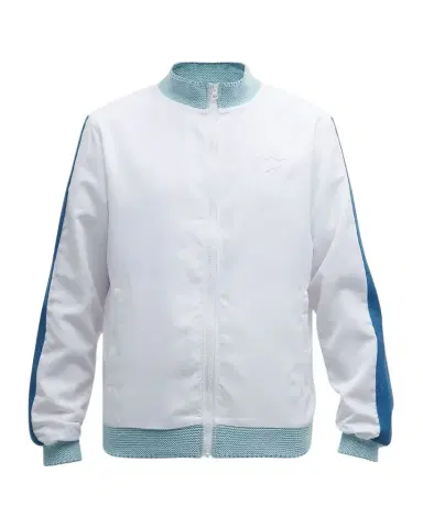 Lotto Italia Men 's Knit-Trim Track Jacket | Thumbnail 1 Lotto Italia Men 's Knit-Trim Track Jacket | Thumbnail 1