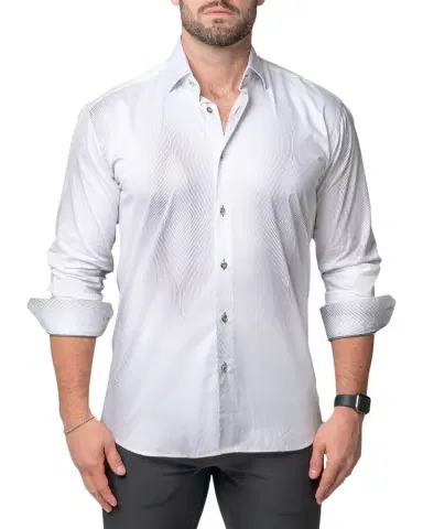 Maceoo Men's Fibonacci Singlularity Sport Shirt | Thumbnail 1 Maceoo Men's Fibonacci Singlularity Sport Shirt | Thumbnail 1
