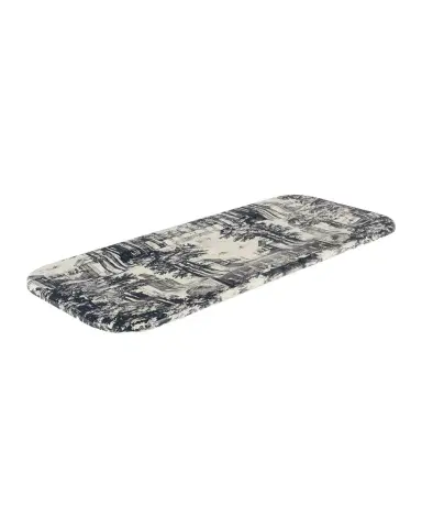 FORNASETTI Tray 25X60cm - Giardino Settecentesco Blue Ivory | Thumbnail 1 FORNASETTI Tray 25X60cm - Giardino Settecentesco Blue Ivory | Thumbnail 1