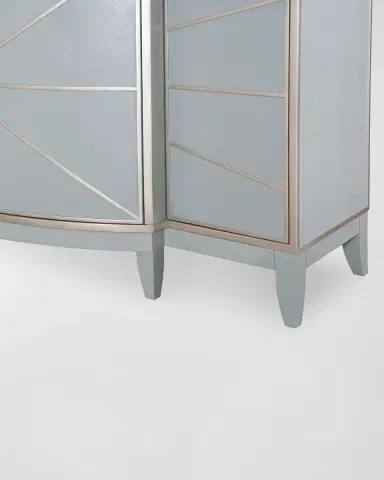 Ambella Starburst Faux Shagreen Credenza | Thumbnail 4 Ambella Starburst Faux Shagreen Credenza | Thumbnail 4