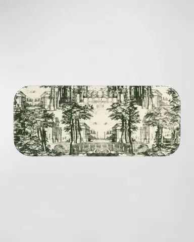 FORNASETTI Tray 25X60cm - Giardino Settecentesco Green Ivory | Thumbnail 4 FORNASETTI Tray 25X60cm - Giardino Settecentesco Green Ivory | Thumbnail 4