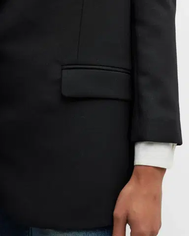 Nili Lotan Diane Single-Breasted Blazer Jacket | Thumbnail 4 Nili Lotan Diane Single-Breasted Blazer Jacket | Thumbnail 4