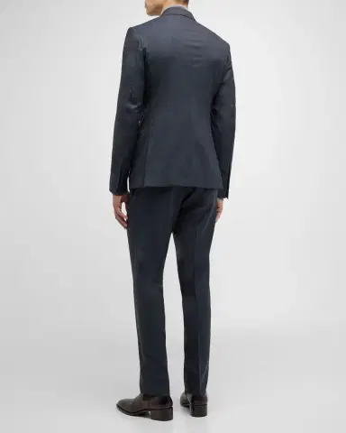 Tom Ford Men's Shelton Micro-Hopsack Suit | Thumbnail 3 Tom Ford Men's Shelton Micro-Hopsack Suit | Thumbnail 3
