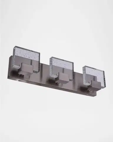 Ellington Alamere 3-Light LED Vanity - Brushed Nickel | Thumbnail 4 Ellington Alamere 3-Light LED Vanity - Brushed Nickel | Thumbnail 4