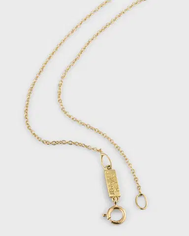 Jennifer Meyer 18K Yellow Gold Good Luck Bar Necklace | Thumbnail 4 Jennifer Meyer 18K Yellow Gold Good Luck Bar Necklace | Thumbnail 4
