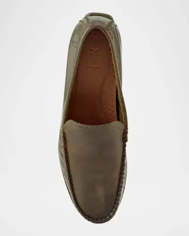 Frye Men's Lewis Leather Venetian Loafers | Thumbnail 4 Frye Men's Lewis Leather Venetian Loafers | Thumbnail 4
