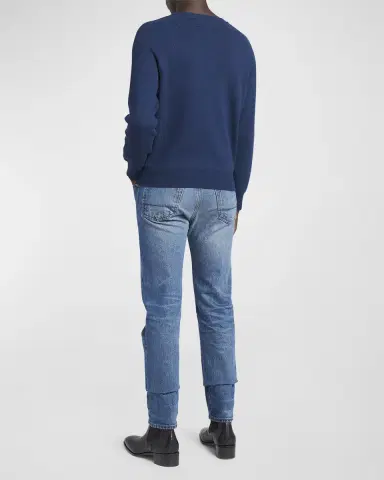 Tom Ford Men's Wool Crewneck Sweater | Thumbnail 2 Tom Ford Men's Wool Crewneck Sweater | Thumbnail 2