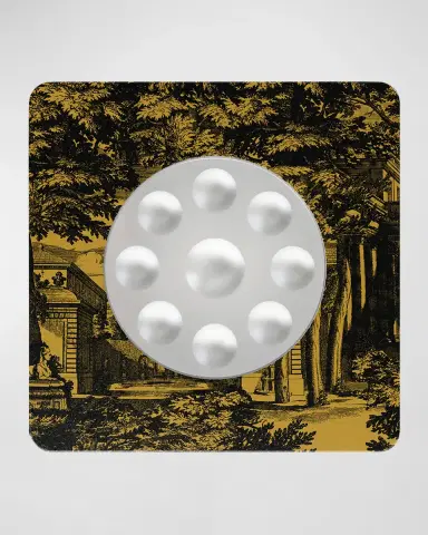 Fornasetti Square Frame With Bubbles Mirror - Giardino Settecentesco | Thumbnail 3 Fornasetti Square Frame With Bubbles Mirror - Giardino Settecentesco | Thumbnail 3