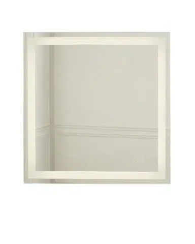 Ellington Square LED Mirror with Defogger and Dimmer, 3000K/4000K/5000K, 30"Sq. | Thumbnail 1 Ellington Square LED Mirror with Defogger and Dimmer, 3000K/4000K/5000K, 30"Sq. | Thumbnail 1