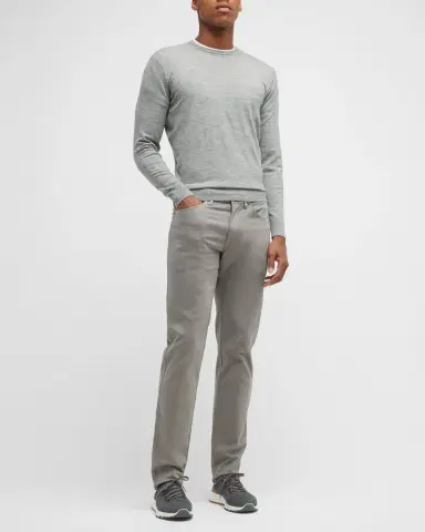 Peter Millar Men's Excursionist Flex Wool Sweater | Thumbnail 2 Peter Millar Men's Excursionist Flex Wool Sweater | Thumbnail 2
