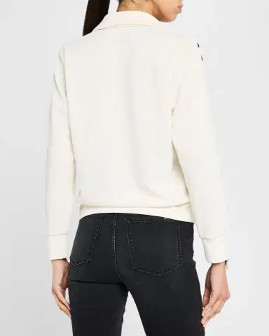 Golden Goose Grosgrain-Trim Tech Jersey Track Jacket | Thumbnail 3 Golden Goose Grosgrain-Trim Tech Jersey Track Jacket | Thumbnail 3
