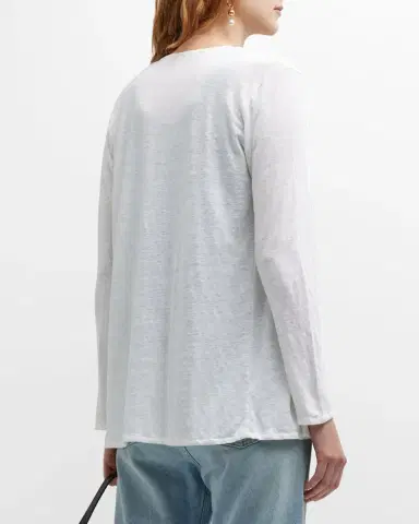 Majestic Filatures Stretch Linen Open-Front Cardigan | Thumbnail 2 Majestic Filatures Stretch Linen Open-Front Cardigan | Thumbnail 2