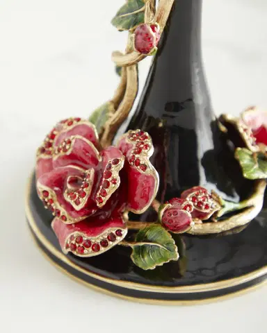 Jay Strongwater Nightbloom Single Candlestick | Thumbnail 2 Jay Strongwater Nightbloom Single Candlestick | Thumbnail 2