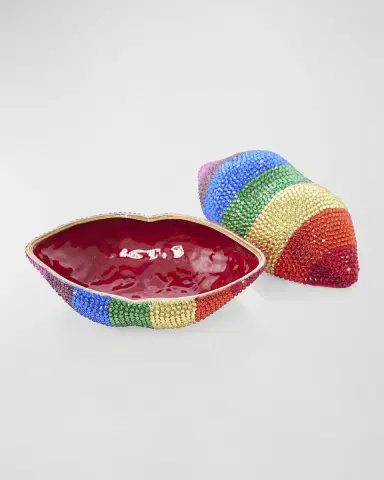 Jay Strongwater Rainbow Lip Box | Thumbnail 4 Jay Strongwater Rainbow Lip Box | Thumbnail 4