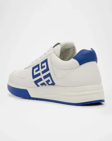 Givenchy Men's G4 Bicolor Leather Low-Top Sneakers | Thumbnail 2 Givenchy Men's G4 Bicolor Leather Low-Top Sneakers | Thumbnail 2