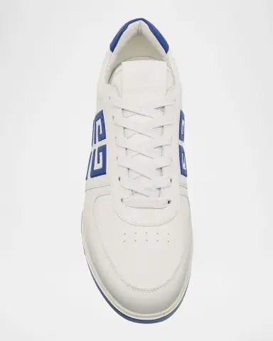Givenchy Men's G4 Bicolor Leather Low-Top Sneakers | Thumbnail 4 Givenchy Men's G4 Bicolor Leather Low-Top Sneakers | Thumbnail 4