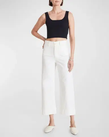 Apiece Apart Cotton Canvas Merida Pants | Thumbnail 2 Apiece Apart Cotton Canvas Merida Pants | Thumbnail 2