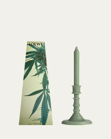 Loewe 11.9 oz. Scent Of Marihuana Wax Candleholder | Thumbnail 2 Loewe 11.9 oz. Scent Of Marihuana Wax Candleholder | Thumbnail 2