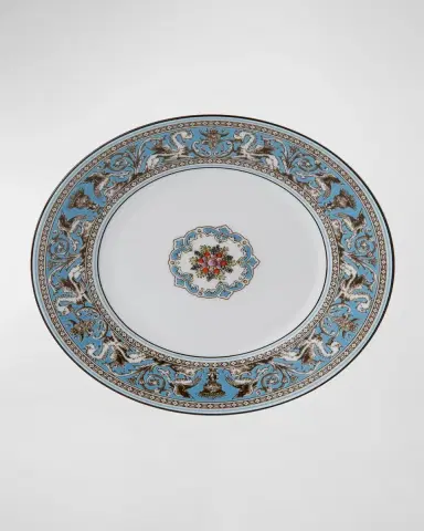 Wedgwood Florentine Turquoise Salad Plate 8" | Thumbnail 2 Wedgwood Florentine Turquoise Salad Plate 8" | Thumbnail 2