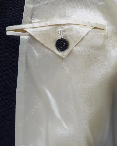 Golden Goose Men's Double-Breasted Gabardine Blazer | Thumbnail 6 Golden Goose Men's Double-Breasted Gabardine Blazer | Thumbnail 6