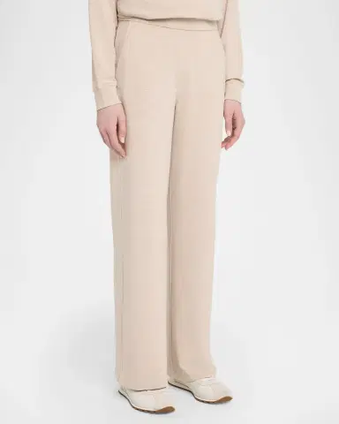 Majestic Filatures French Terry Wide-Leg Trousers | Thumbnail 3 Majestic Filatures French Terry Wide-Leg Trousers | Thumbnail 3